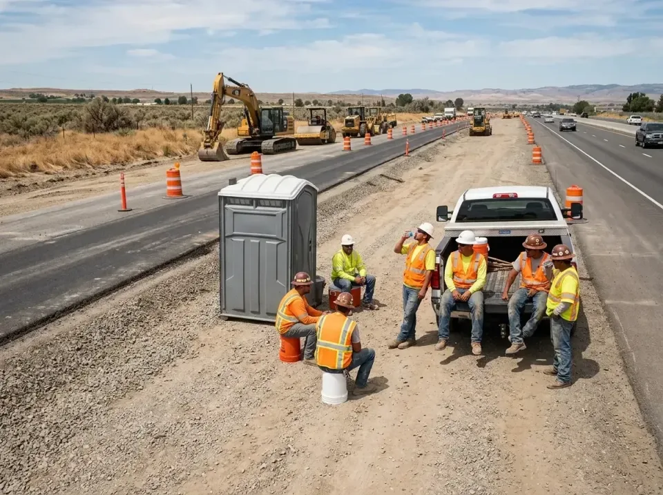 highway-road-construction-crew-007 — frequently asked questions, Porta Potty and Restroom Rentals in Vergennes, VT